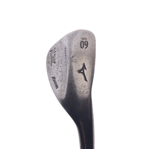 Used Mizuno MP-T10 Lob Wedge / 60.0 Degrees / Wedge Flex