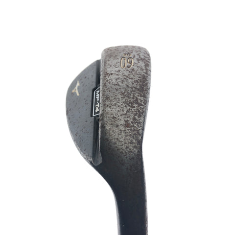 Used Mizuno MP-T4 Black Nickel Lob Wedge / 60.0 Degrees / X-Stiff Flex