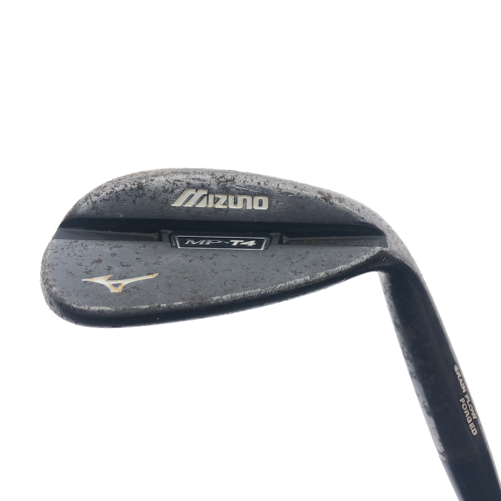 Used Mizuno MP-T4 Black Nickel Lob Wedge / 60.0 Degrees / X-Stiff Flex