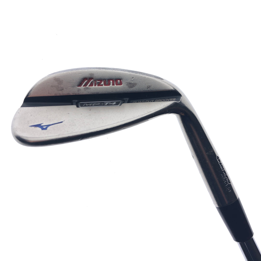Used Mizuno MP-T4 Black Nickel Sand Wedge / 56.0 Degrees / Stiff Flex