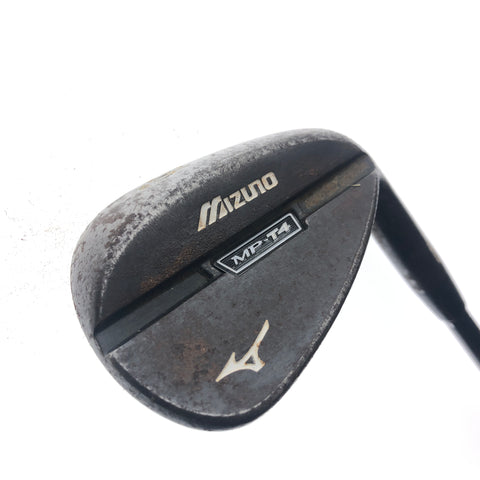 Used Mizuno MP-T4 Black Nickel Sand Wedge / 56.0 Degrees / X-Stiff Flex