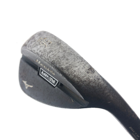Used Mizuno MP-T4 Black Nickel Sand Wedge / 56.0 Degrees / X-Stiff Flex