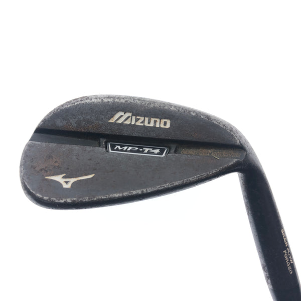 Used Mizuno MP-T4 Black Nickel Sand Wedge / 56.0 Degrees / X-Stiff Flex