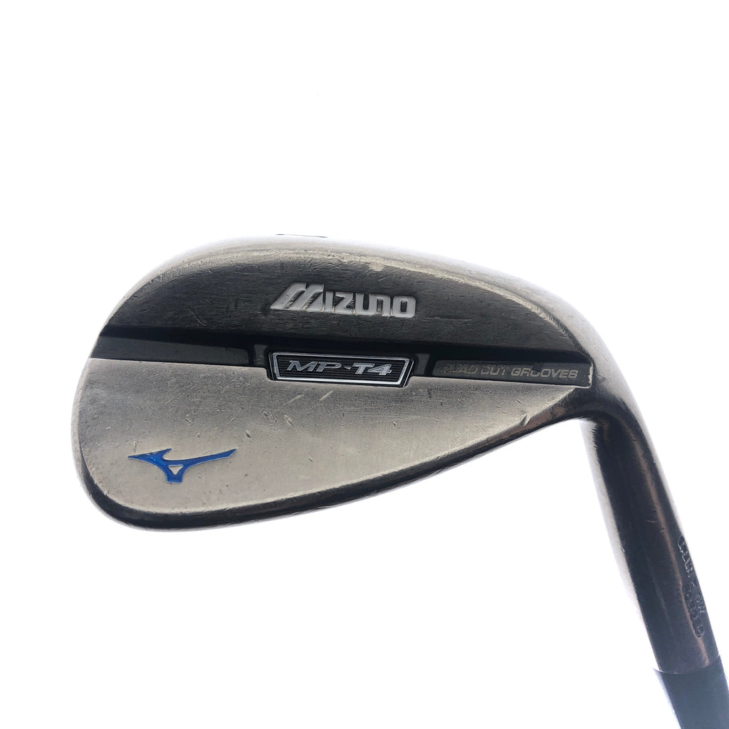 Used Mizuno MP-T4 White Satin Approach Wedge / 52.0 Degrees / Wedge Flex