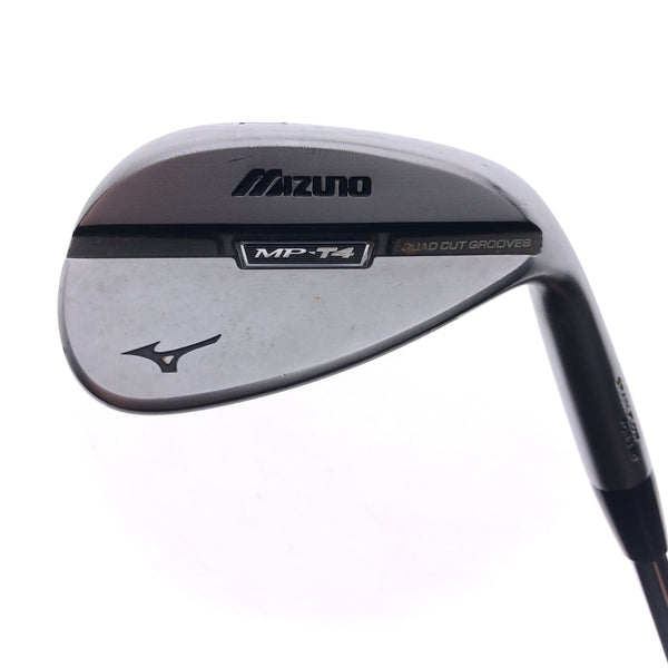 Used Mizuno MP-T4 White Satin Approach Wedge / 52.0 Degrees / Wedge Flex