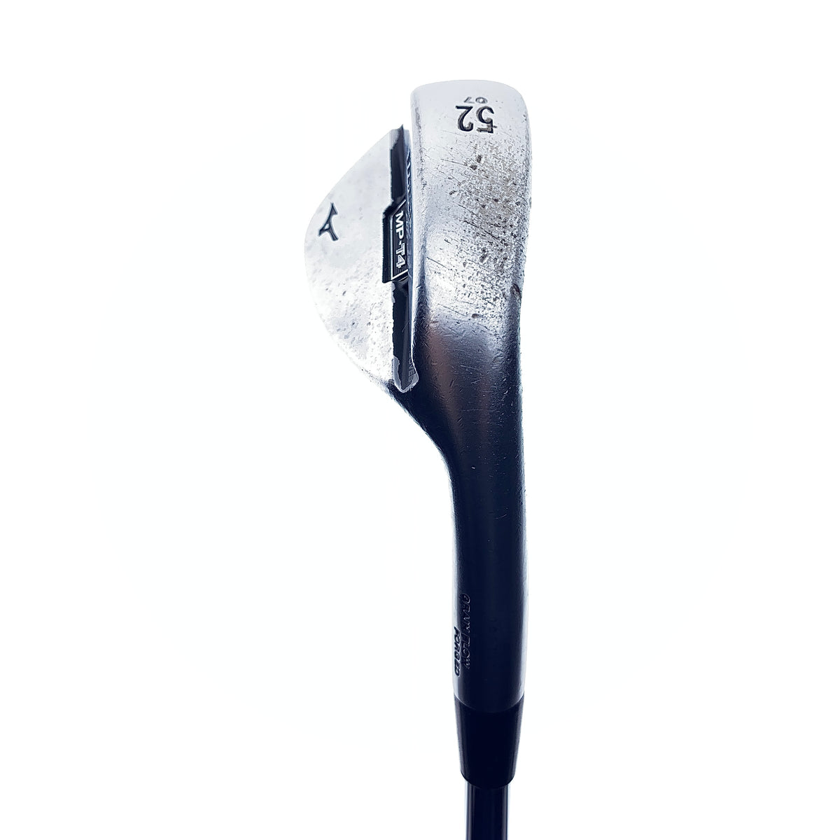 Used Mizuno MP-T4 White Satin Gap Wedge / 52.0 Degrees / Wedge Flex