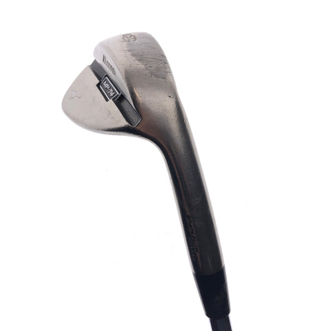 Used Mizuno MP-T4 White Satin Lob Wedge / 60.0 Degrees / Stiff Flex