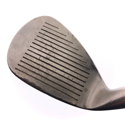 Used Mizuno MP-T4 White Satin Lob Wedge / 60.0 Degrees / Stiff Flex