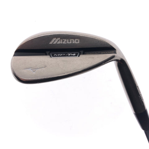 Used Mizuno MP-T4 White Satin Lob Wedge / 60.0 Degrees / Stiff Flex
