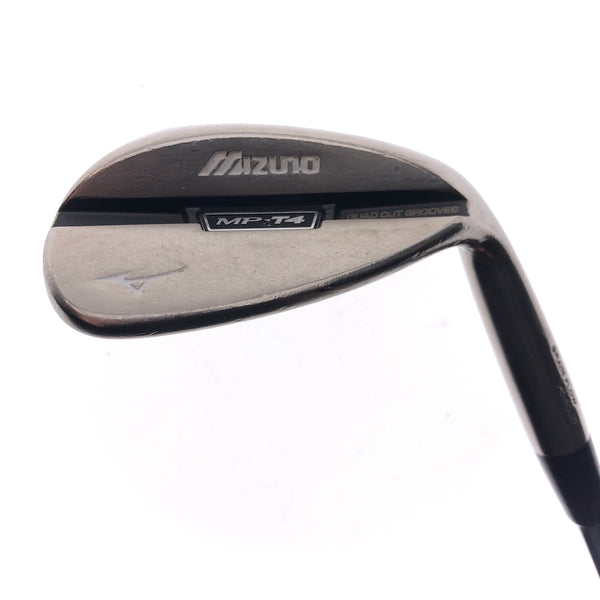 Used Mizuno MP-T4 White Satin Lob Wedge / 60.0 Degrees / Stiff Flex