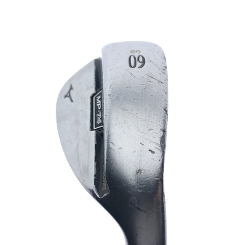Used Mizuno MP-T4 White Satin Lob Wedge / 60.0 Degrees / Wedge Flex
