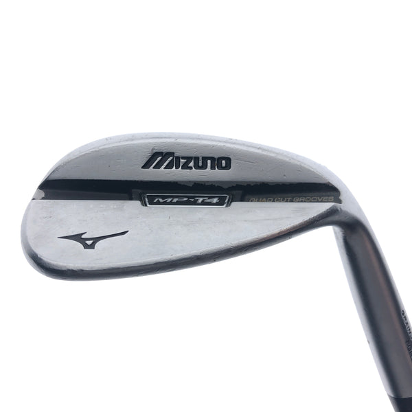 Used Mizuno MP-T4 White Satin Lob Wedge / 60.0 Degrees / Wedge Flex