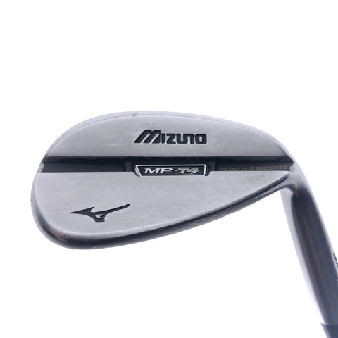 Used Mizuno MP-T4 White Satin Sand Wedge / 56.0 Degrees / Stiff Flex