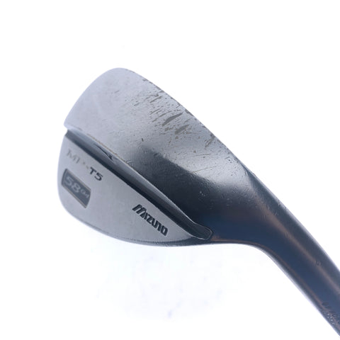 Used Mizuno MP T5 White Satin Lob Wedge / 58.0 Degrees / X-Stiff Flex