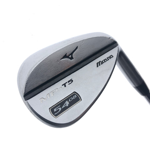 Used Mizuno MP T5 White Satin Sand Wedge / 54.0 Degrees / Regular Flex
