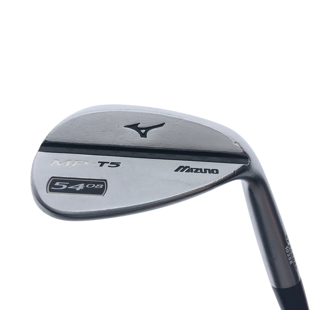 Used Mizuno MP T5 White Satin Sand Wedge / 54.0 Degrees / Regular Flex