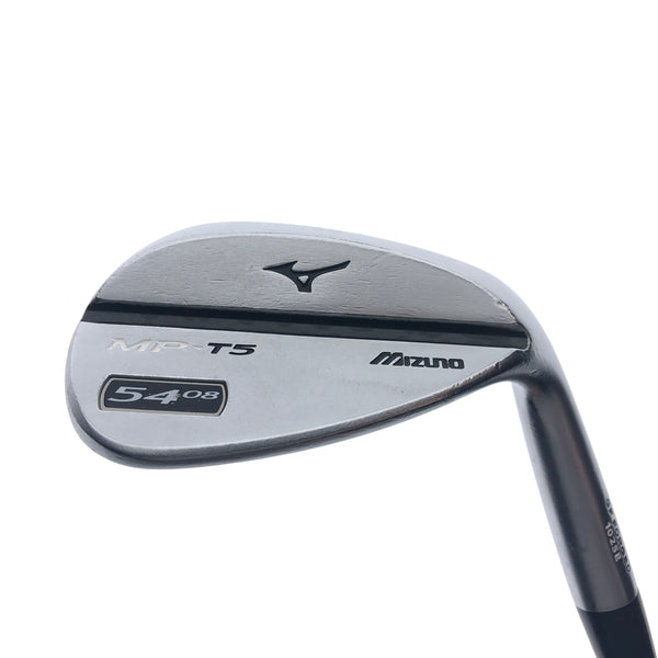 Used Mizuno MP T5 White Satin Sand Wedge / 54.0 Degrees / Regular Flex