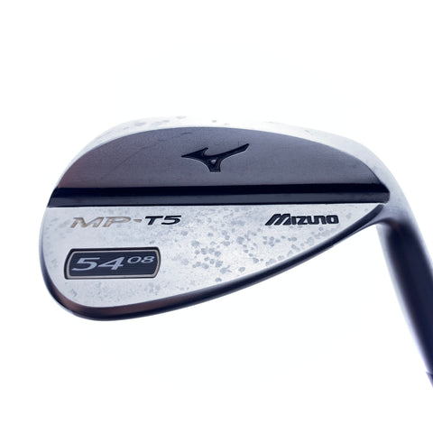 Used Mizuno MP T5 White Satin Sand Wedge / 54.0 Degrees / Stiff Flex
