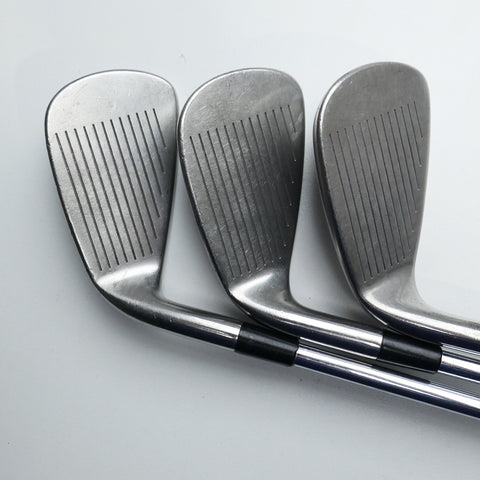 Used Mizuno MX-100 Iron Set / 4 - 9 IRON / Stiff Flex