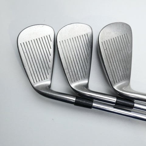 Used Mizuno MX-100 Iron Set / 4 - 9 IRON / Stiff Flex