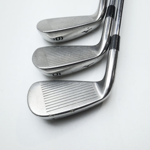 Used Mizuno MX-100 Iron Set / 4 - 9 IRON / Stiff Flex