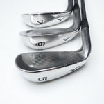 Used Mizuno MX-100 Iron Set / 5 - PW / Regular Flex