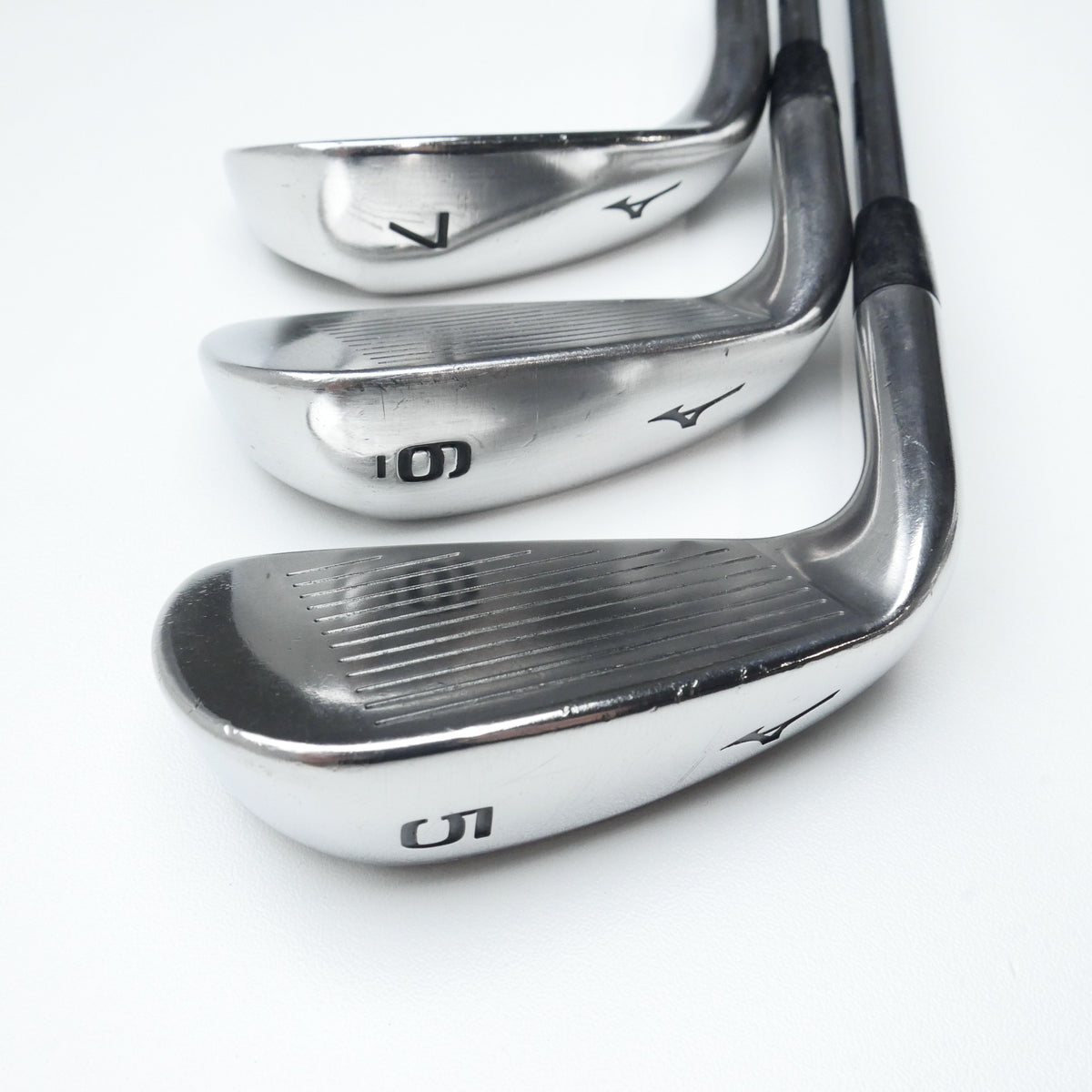 Used Mizuno MX-100 Iron Set / 5 - PW / Regular Flex