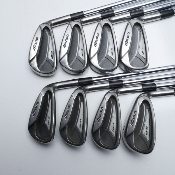 Used Mizuno MX-17 Iron Set / 3 - PW / Regular Flex