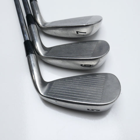 Used Mizuno MX-17 Iron Set / 5 - PW / Regular Flex / Left-Handed