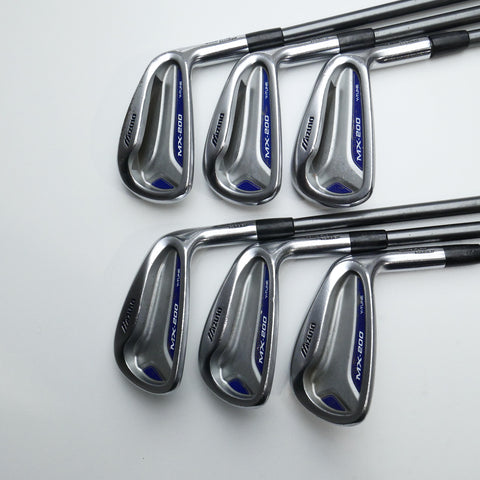Used Mizuno MX-200 Iron Set / 5 - PW / Regular Flex