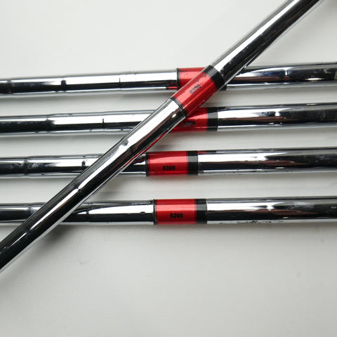 Used Mizuno MX-25 Iron Set / 6 - PW / Regular Flex