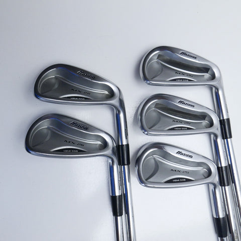 Used Mizuno MX-25 Iron Set / 6 - PW / Regular Flex