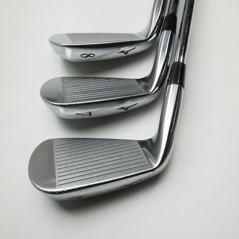Used Mizuno MX-25 Iron Set / 6 - PW / Regular Flex