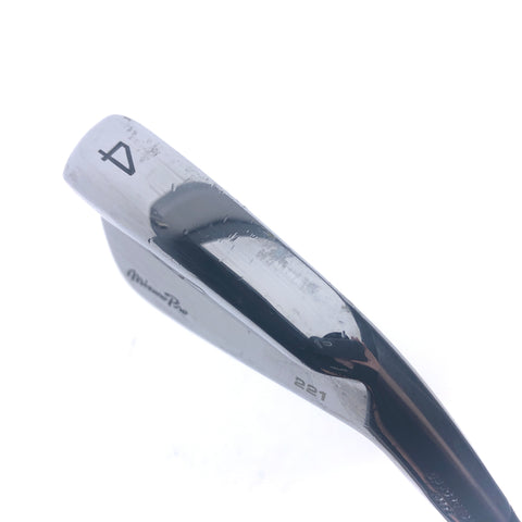 Used Mizuno Pro 221 4 Iron / 24 Degrees / Stiff Flex