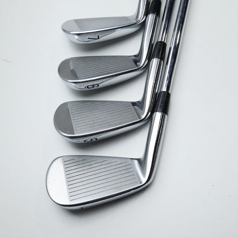 Used Mizuno Pro 221 Iron Set / 4 - PW / Stiff Flex
