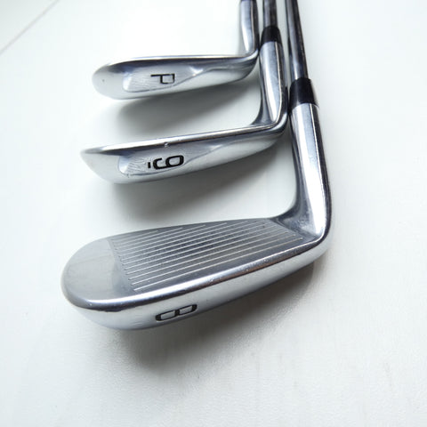 Used Mizuno Pro 221 Iron Set / 5 - PW / Stiff Flex
