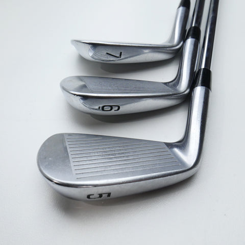 Used Mizuno Pro 221 Iron Set / 5 - PW / Stiff Flex