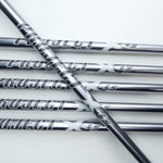 Used Mizuno Pro 221 Iron Set / 5 - PW / X-Stiff Flex