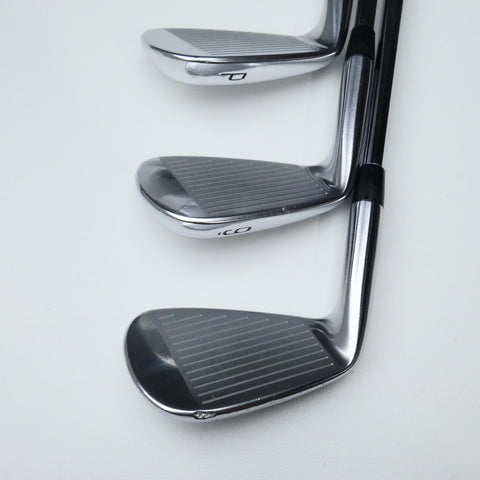 Used Mizuno Pro 221 Iron Set / 5 - PW / X-Stiff Flex