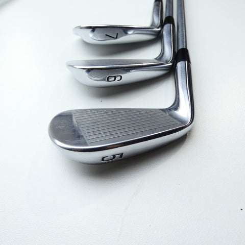 Used Mizuno Pro 221 Iron Set / 5 - PW / X-Stiff Flex