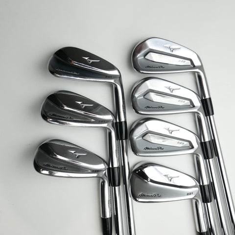 Used Mizuno Pro 223 & 221 Combo Iron Set / 4 - PW / Stiff Flex