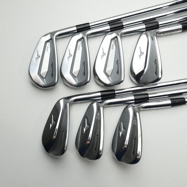 Used Mizuno Pro 223 & 221 Combo Iron Set / 4 - PW / X-Stiff Flex