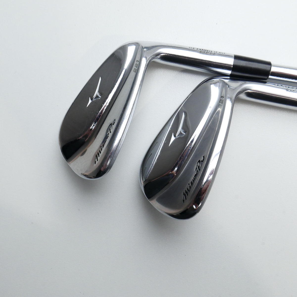 Used Mizuno Pro 223 & 221 Combo Iron Set / 6 - PW / Stiff Flex