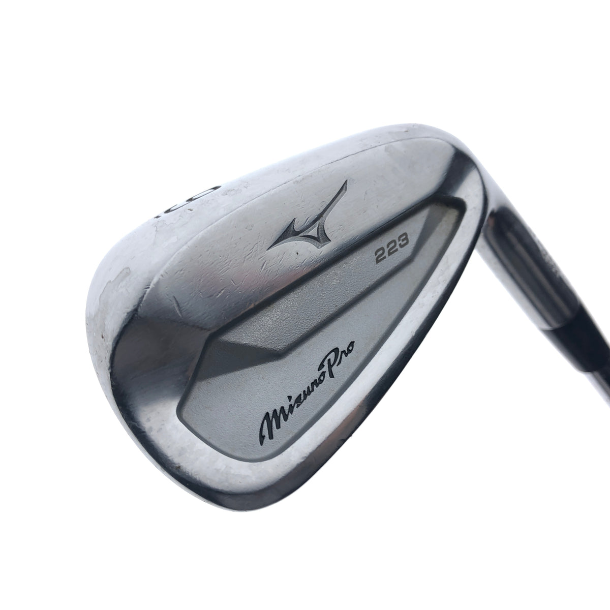 Used Mizuno Pro 223 9 Iron / 41 Degrees / X-Stiff Flex