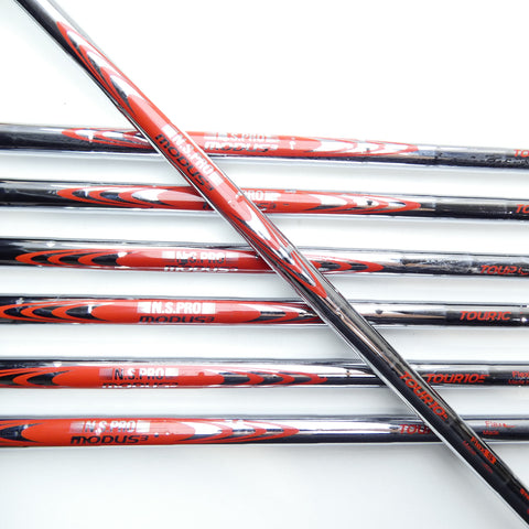 Used Mizuno Pro 223 Iron Set / 4 - PW / Stiff Flex / Left-Handed