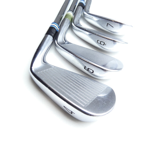 Used Mizuno Pro 223 Iron Set / 4 - PW / Stiff Flex / Left-Handed
