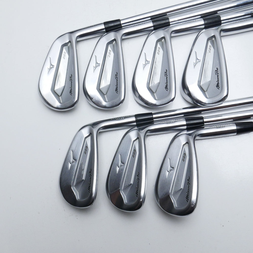 Used Mizuno Pro 223 Iron Set / 4 - PW / Stiff Flex