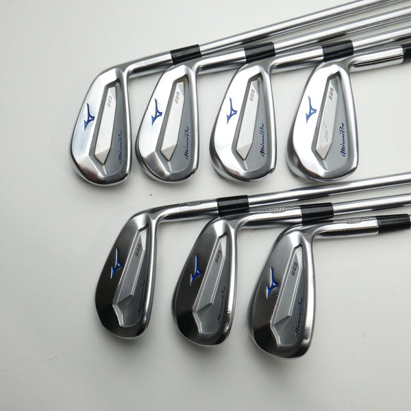Used Mizuno Pro 223 Iron Set / 4 - PW / Stiff Flex