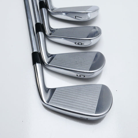 Used Mizuno Pro 223 Iron Set / 4 - PW / X-Stiff Flex / Left-Handed