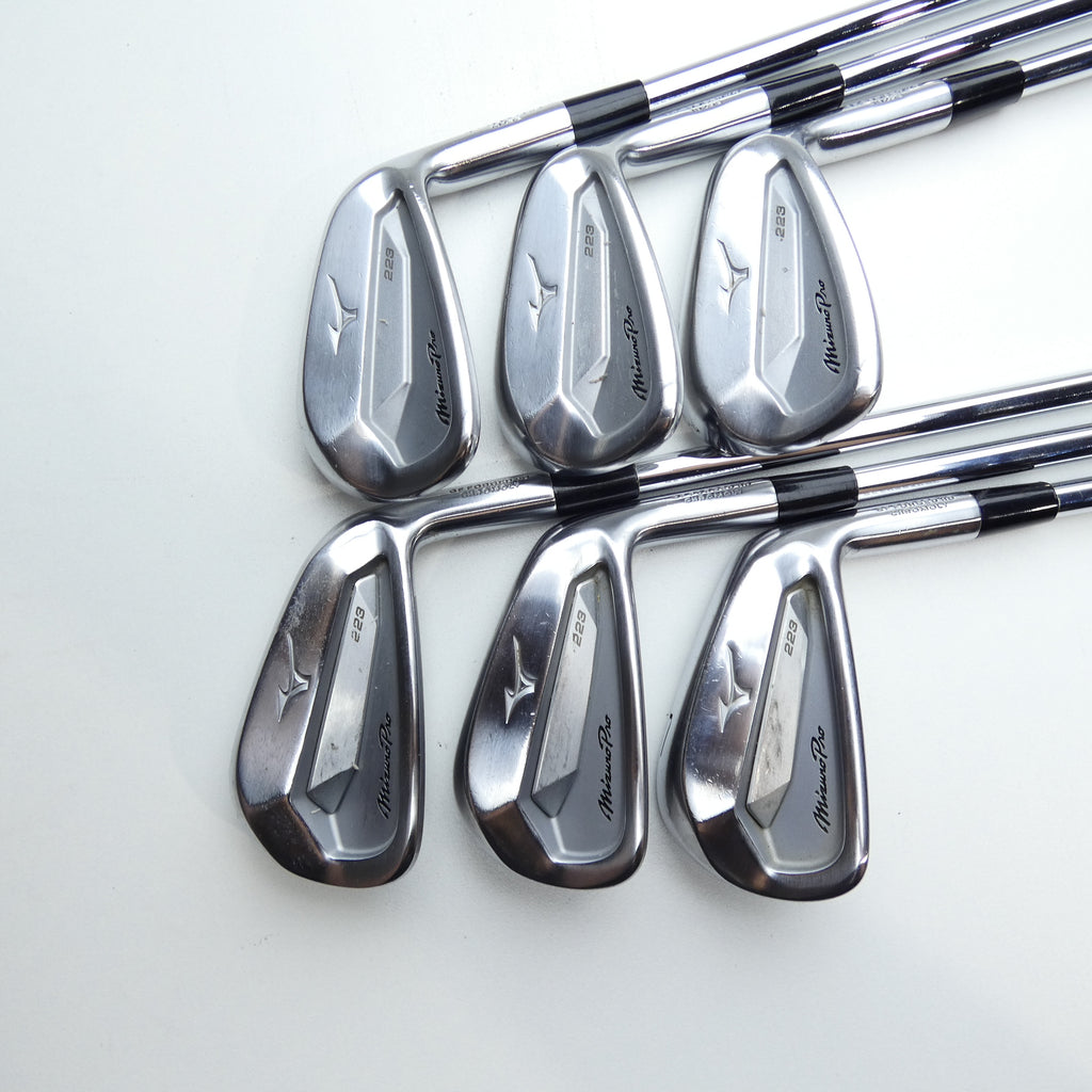 Used Mizuno Pro 223 Iron Set / 5 - PW / Stiff Flex
